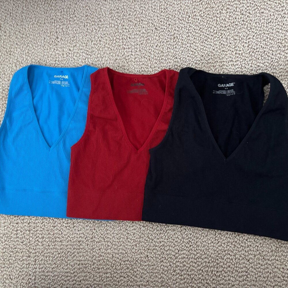 Stella Seamless Plunge Tank top Size: S